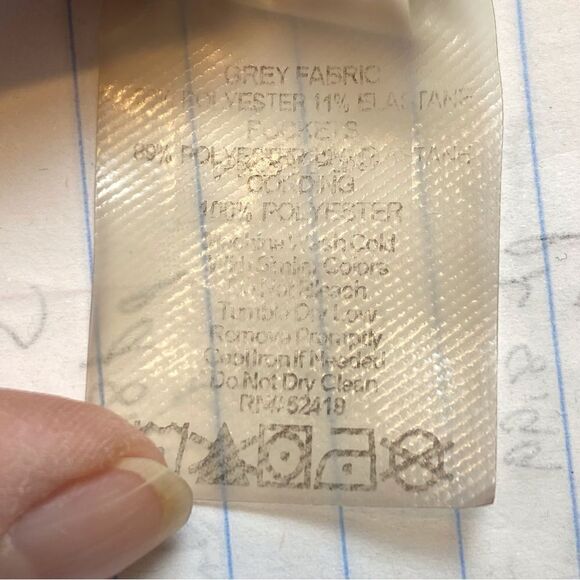 Pink Lotus Gray Cowl Neck Short Sleeve Tunic/Dress Size Medium - Picture 4 of 9